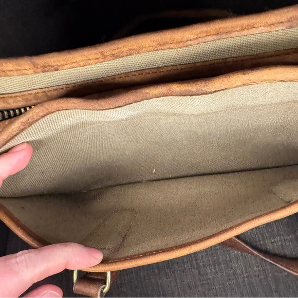 COACH RARE Vintage Coach Skinny Flight Satchel Twill NYC with Hang Tag - Picture 14 of 15